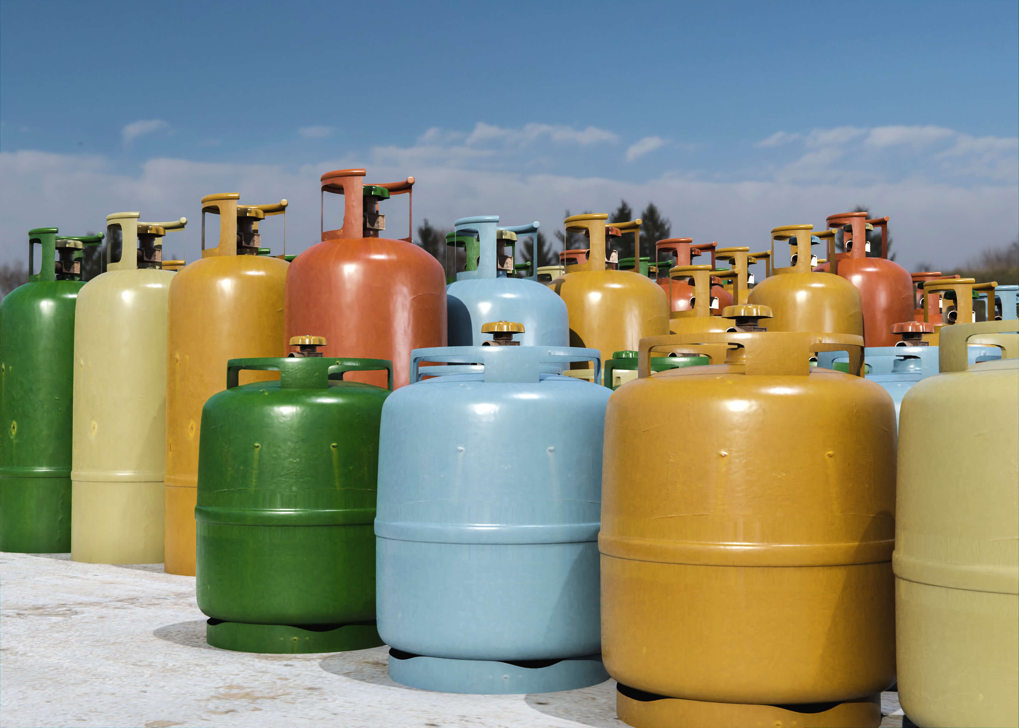 Gas Depot Background